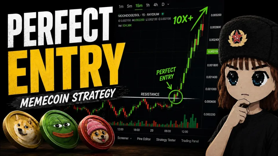 How can you find the perfect entry on a meme coin without chasing the pump?